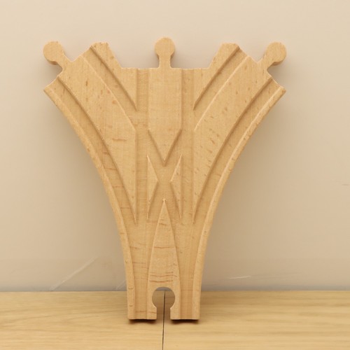 Wooden train track way - track, 3