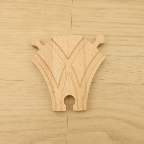 Wooden train track small way - 3,