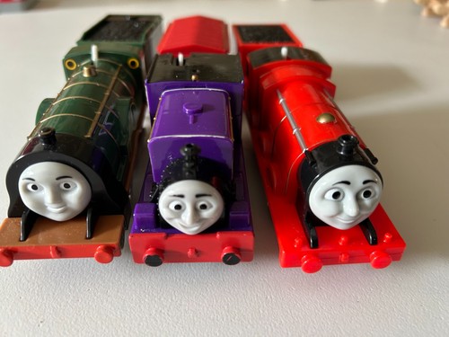Three motorised trains plus - three,