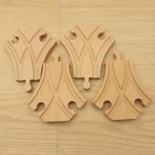 Wooden train track - wooden,