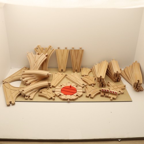Wooden train track - train, piece