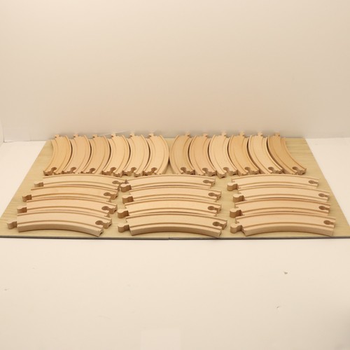 Wooden train track large - wooden,