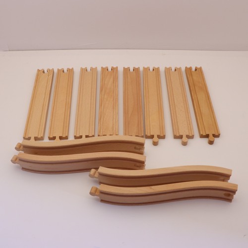 Wooden train track - wooden,