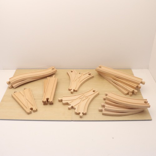 Wooden train track - train, 15