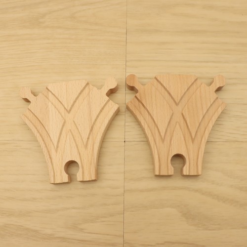 Wooden train track - train,
