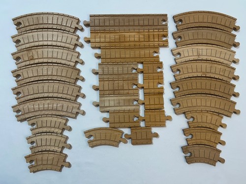 Wooden clickity clack track - wooden,