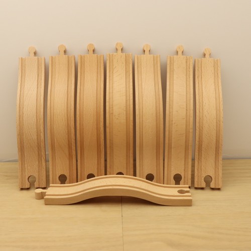 Wooden train track arched - wooden,