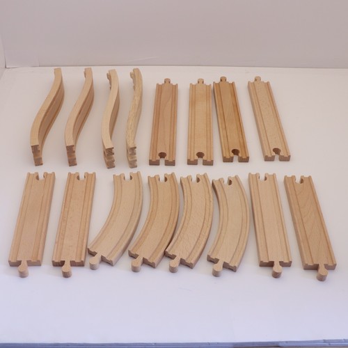 Wooden train track mixed - wooden,