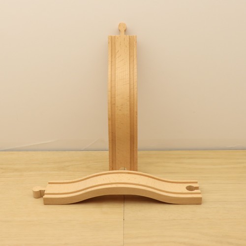 Wooden train track arched - wooden,
